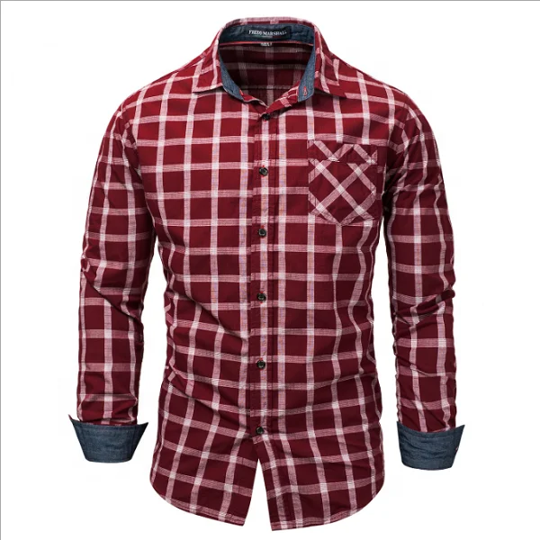 OEM custom 100% cotton long sleeve classic Men formal dress shirt for business From Bangladesh
