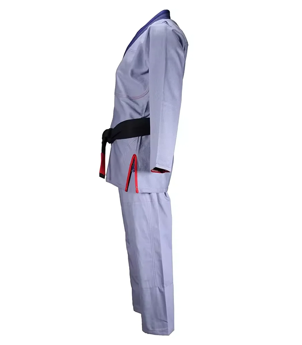 2024 женский костюм каратэ Bjj Gis с логотипом на заказ Бразильский белый джиу-джитсу 100% хлопок BJJ кимоно униформа