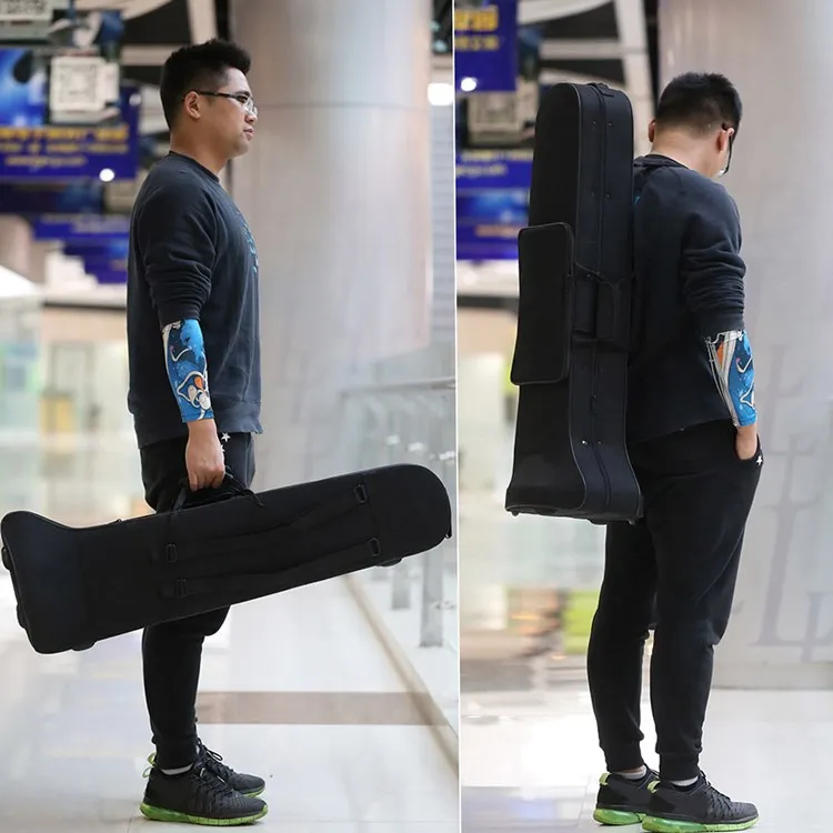 Alto Trombone Brass Gold Lacquer Bb Tone B flat Wind Instrument with Cupronickel Mouthpiece Cleaning Stick Case