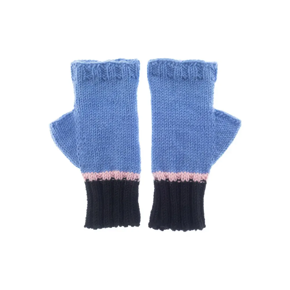 Теплые шерстяные короткие перчатки на запястье для сенсорных экранов женские перчатки без пальцев