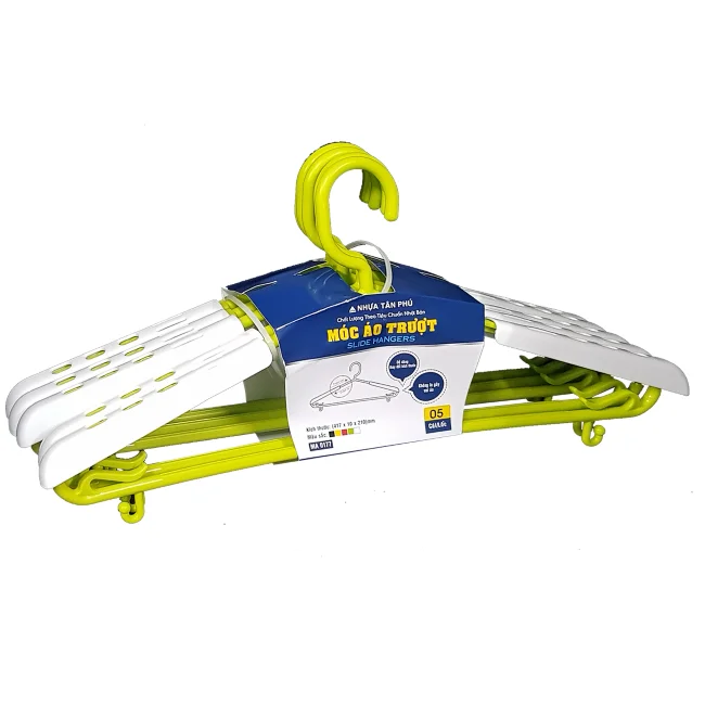 Hot Selling High Quality Hara Large Sliding Hanger 177 Primary PP Plastic Coloured Masterbatch Organizing Clothes Wall Mounted