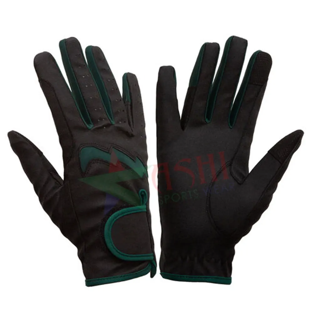 Winter Equestrian Horseback Gloves Lady Youth Men Outdoor Pattern Horse Ridung Gloves