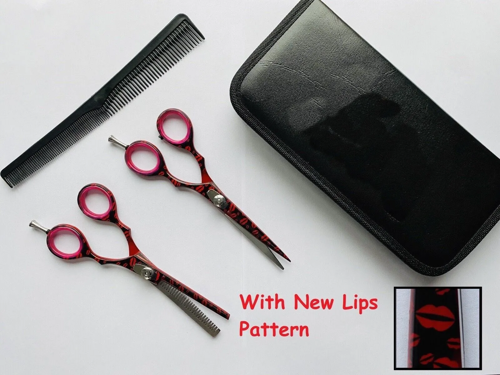 Creating Futuristic Design and Developing Unmatched New Barber Hair Cutting Thinning Scissors Set Hairdressing Salon Sharp Blade