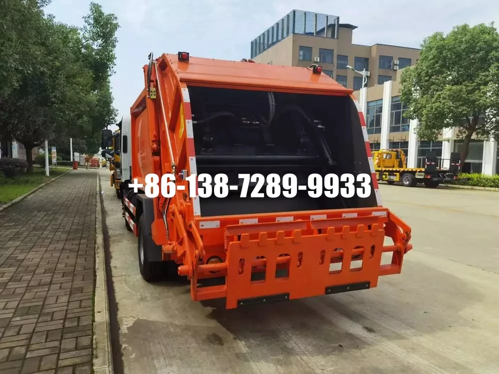 Foton 4x2 LHD 8~14 m3 compactor garbage truck 10cbm Garbage Truck for Sale
