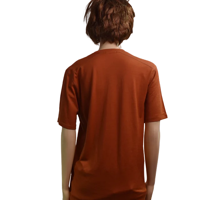 OEM ODM Women Merino Wool Short Sleeve Lightweight Base Layer Round Neck T Shirt