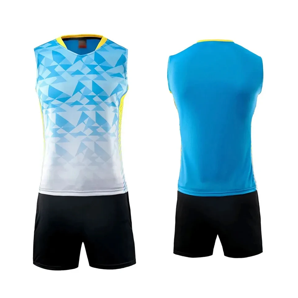 Premium Quality Men Volleyball Uniform Breathable Volleyball Uniform Wholesale league jerseyOutfit Lightweight volleyball jersey