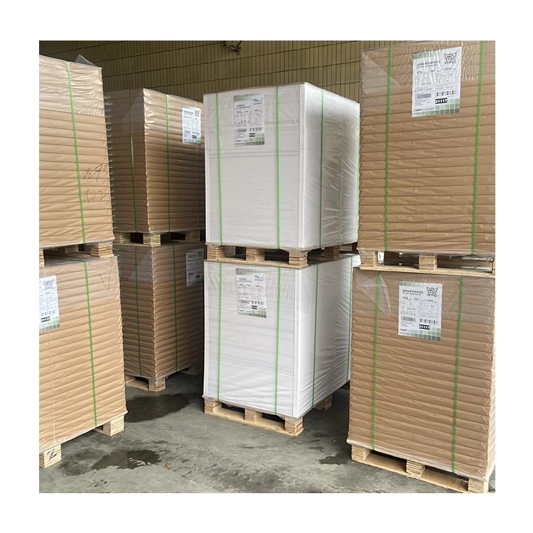 China manufacturer High Quality FBB Folding Box White Board 190gsm-400gsm allyking cream gc2 hi bulk ivory paper board