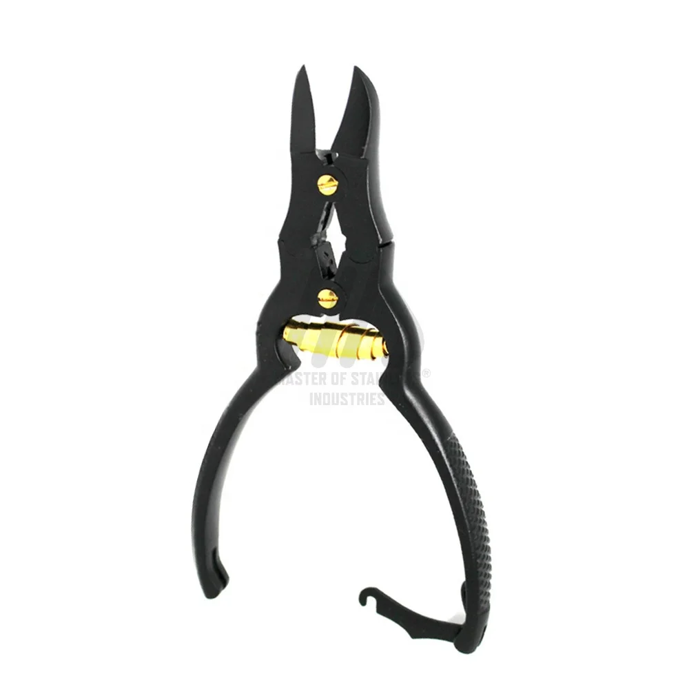 Black color Nail Clipper Pedicure tools Toe Nail heavy duty cutter personal care tools Double action soft grip toe nail clipper