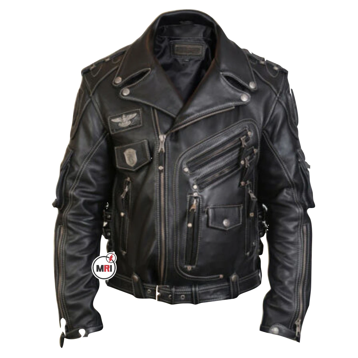 Men Leather Jacket Winter Collection Warm Up Pure Leather Staff High Quality Genuine Leather Jackets for Best Hot Sale