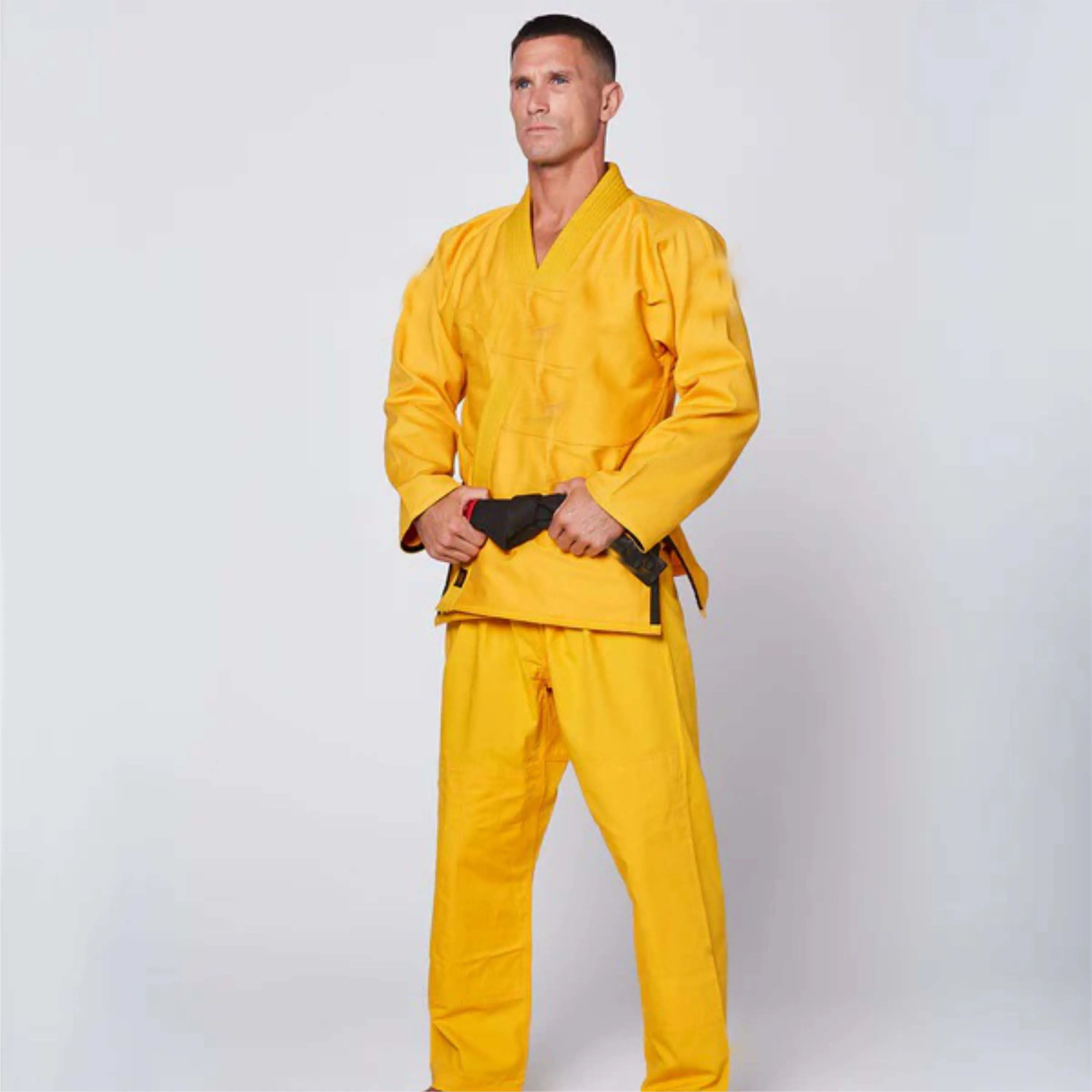 Мужской сердечник BJJ Gi-высококачественная ткань и настраиваемые нашивки-идеально подходит для клубов команд