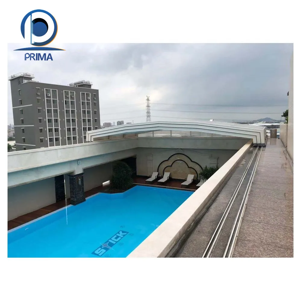 Prima High Quality Pergola Canopy Tent Hot Sale  Glass House Swimming Pool Cover Carport  China Factory Garages Waterproof