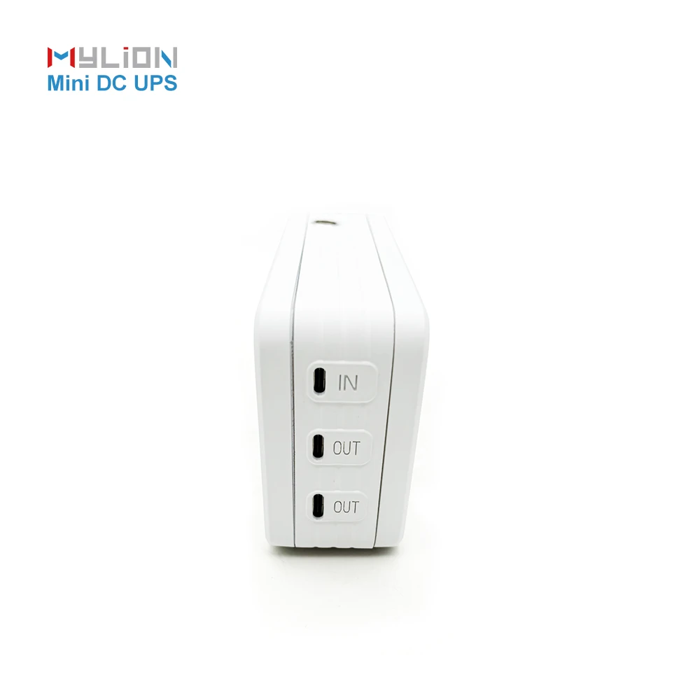 Mylion Home Telecom Router ONT UPS Lithium Battery 2 Outputs Single Phase PD65W Type-C 20V 3.25A Uninterrupted Power Supply