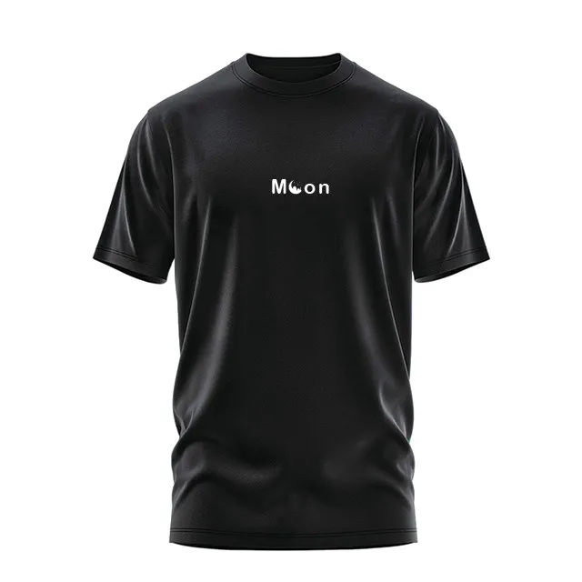 100% Cotton T-Shirt for Men Custom Logo Printing Embroidery Casual Style Low MOQ from Vietnam