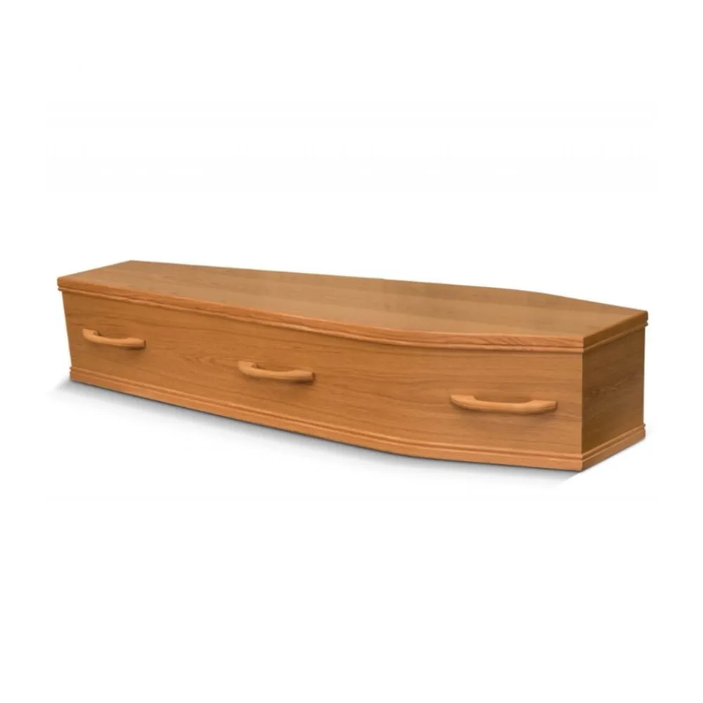 High Quality Wooden Coffin Casket for Ashes Adult Handicraft Wood funeral coffin for human pet made in Viet Nam