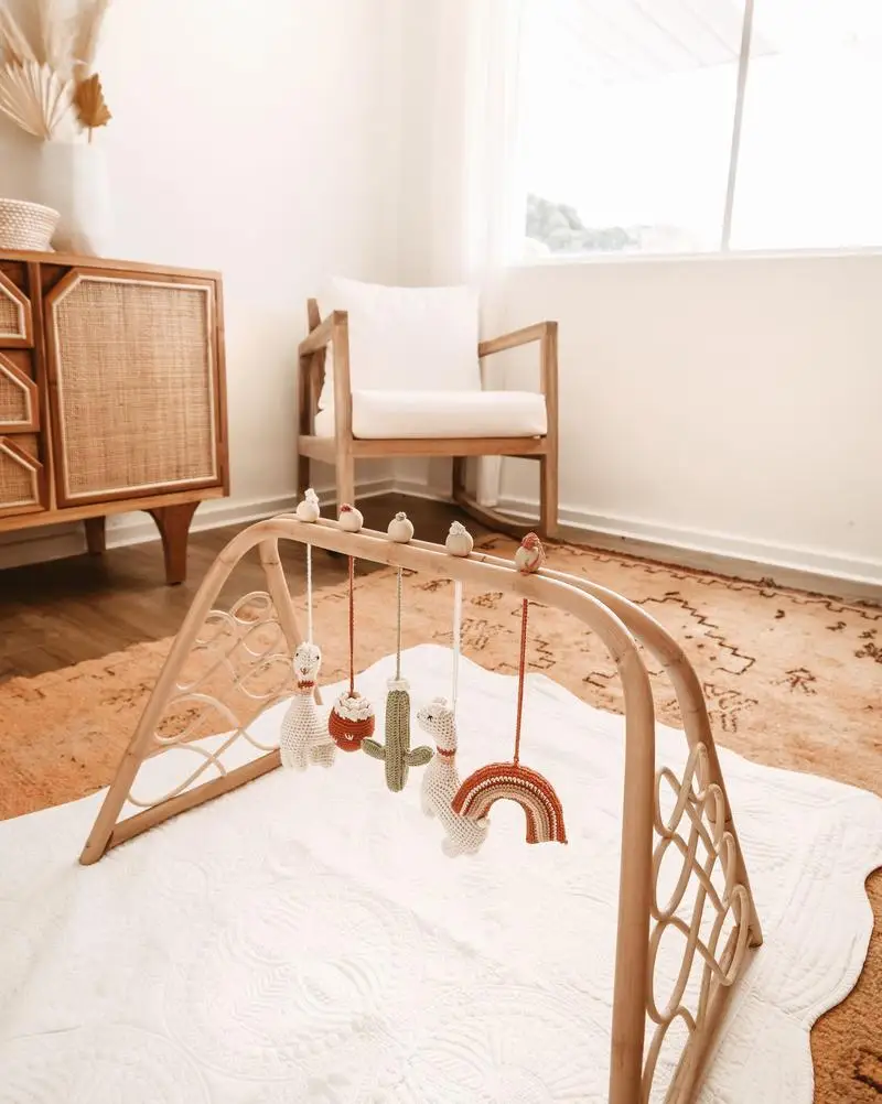 Eco-friendly из ротанга для играть в тренажерный зал мебель продукт малыша средства по уходу за телом Декор сделано во Вьетнаме RF-014