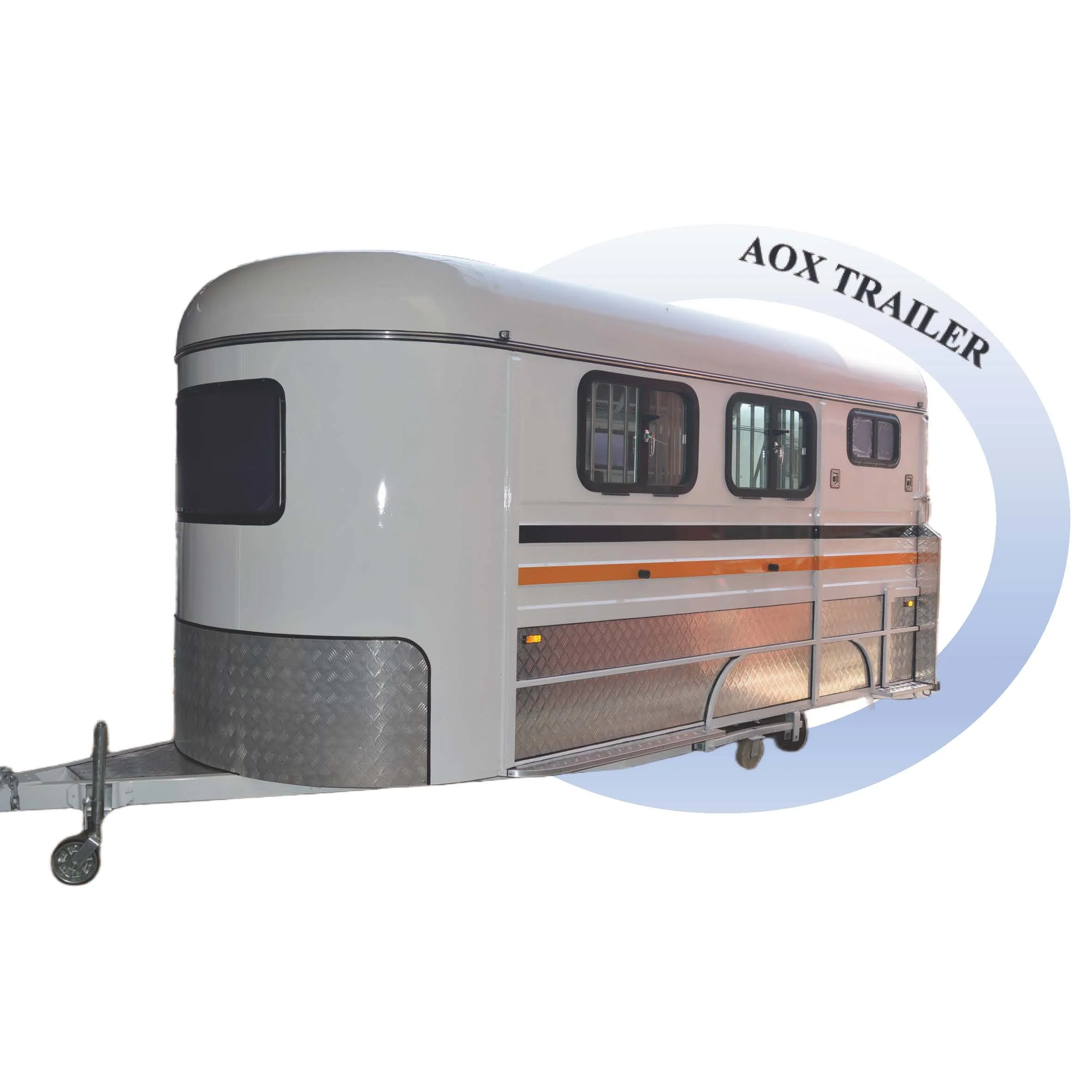 2024 New Product Ideas With High Material Can Customized Horse Truck Easy To 3 Horse Float 3HAL-S