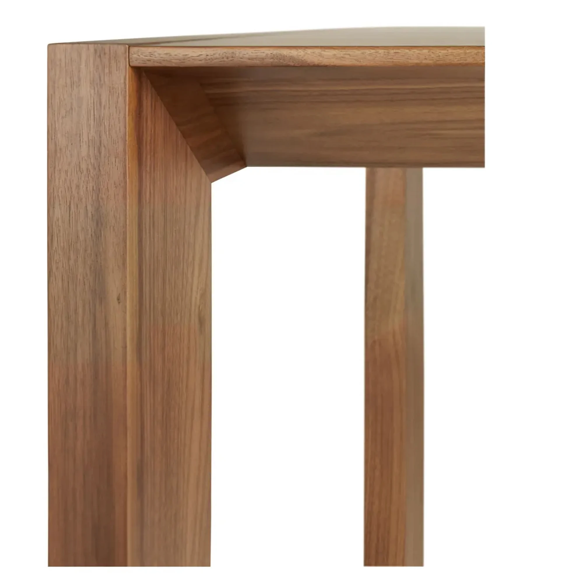 Minimalist Teak Wood Dining Table Solid Outdoor Furniture for Home or Villa Durable Frame Design for Courtyard Use - Vikar
