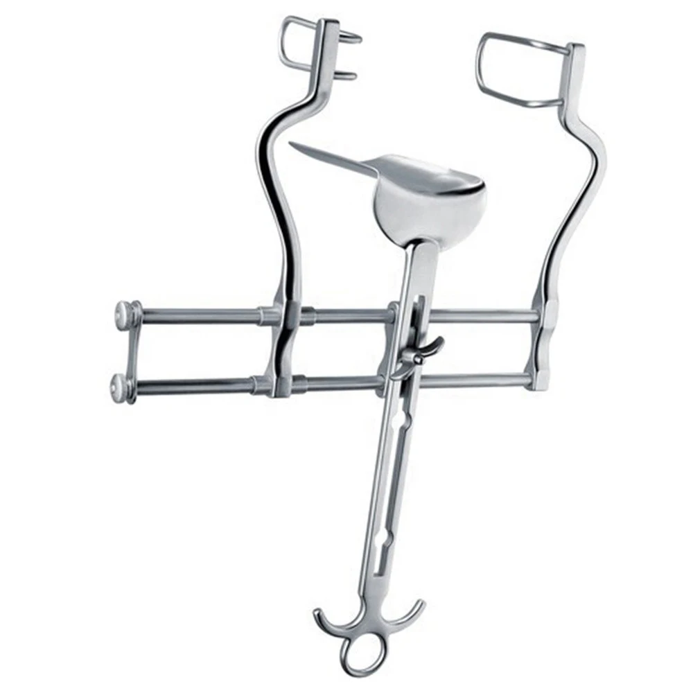 Surgical Instruments Balfour Abdominal Retractor With Solid Side Blades Veterinary Instruments