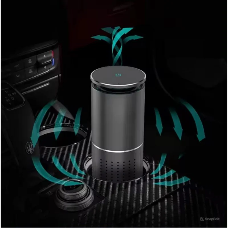 NEW PRODUCT Customized Nana Photocatalyst Filters Hepa Filter Mini Car Air Purifier