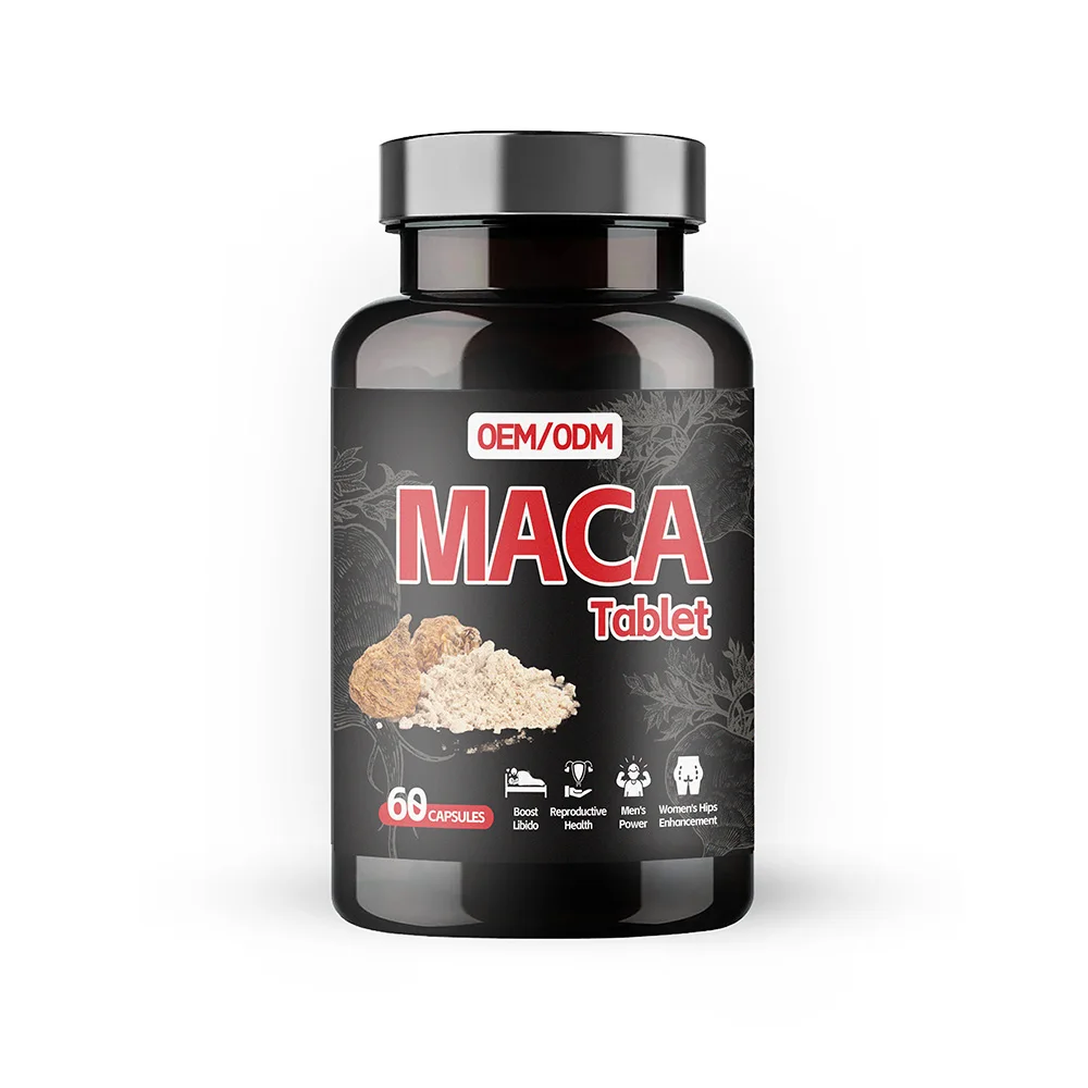 Индивидуальная торговая марка Maca Oyster Tablet индивидуальная формула желтые капсулы таблетки экстракт желтого маки