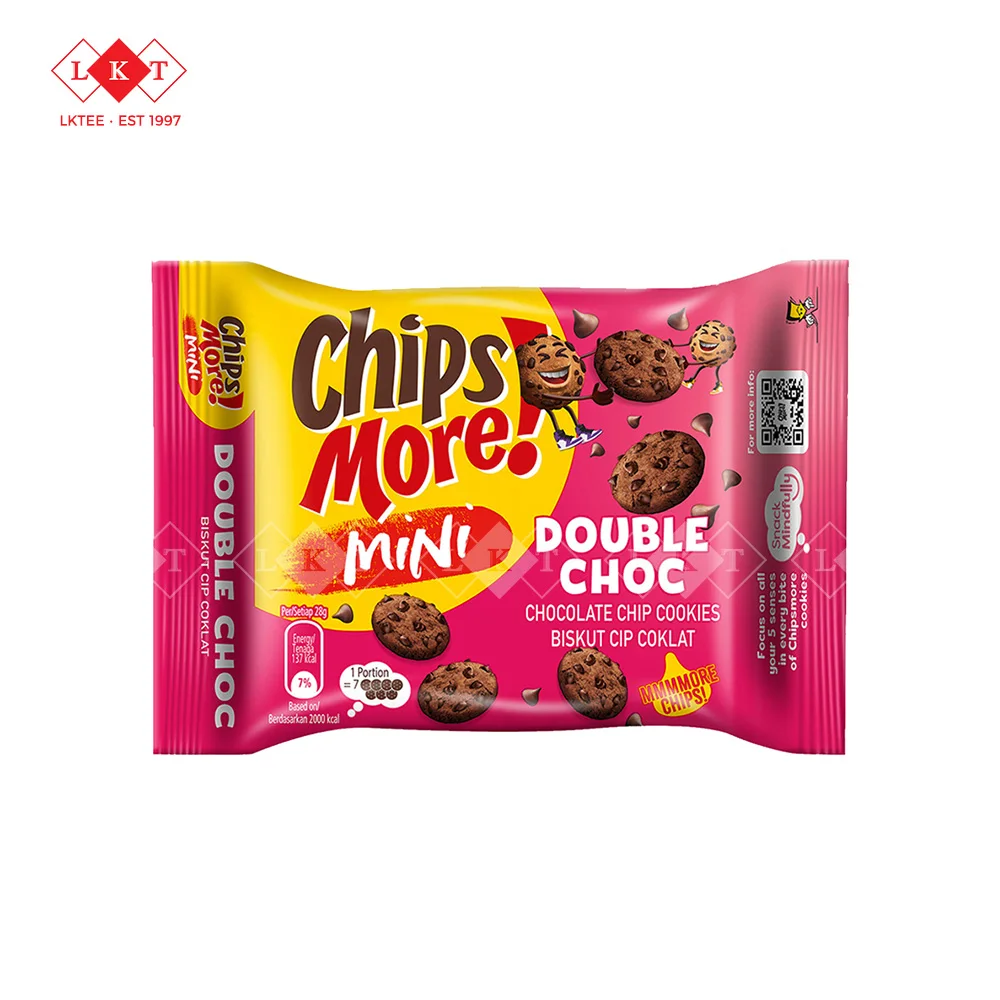 Chipsmore шоколадные чипсы печенье 80 г Оригинальные Экзотические закуски кондитерские изделия авторизованный дистрибьютор оптовая продажа Малайзия