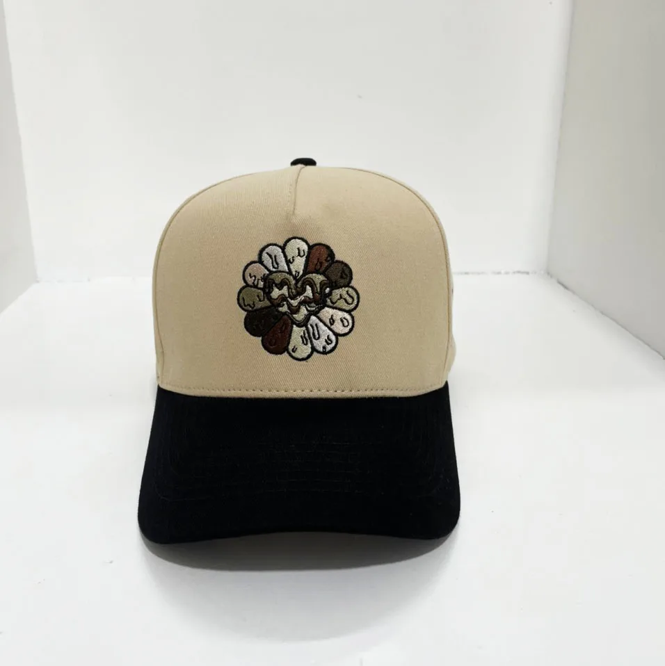 Wholesale Hot Trending Fashion Hat Baseball Caps 100% Cotton Fabric 5 Panel Custom Logo High Quality Custom Design Dad Hat