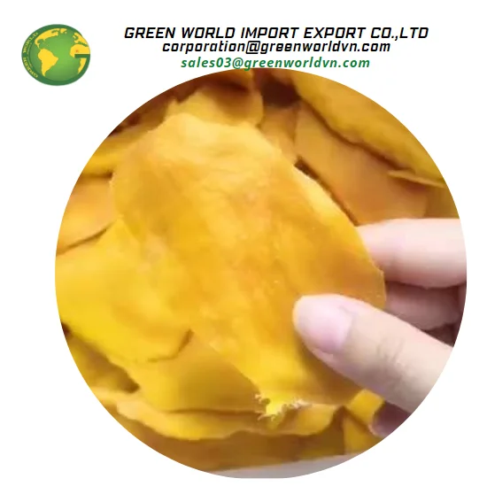 Mango Season Dried Sweet Sunshine Mango Bites Soft and Naturally Made from Vietnam Additive and Sugar Free Export to U.S.A