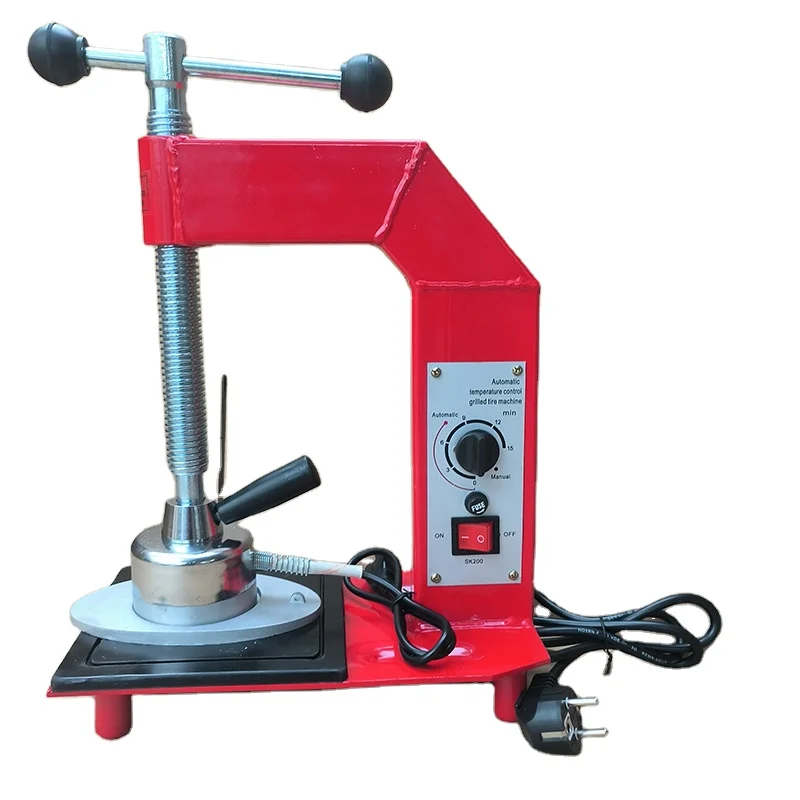 Automatic Tubeless Tyre Puncture Hot Patch Vulcanizing Machine
