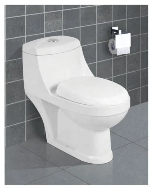 Export Quality Factory Wholesale Ceramic Wc Toilet Washdown S-trap One-Piece in China