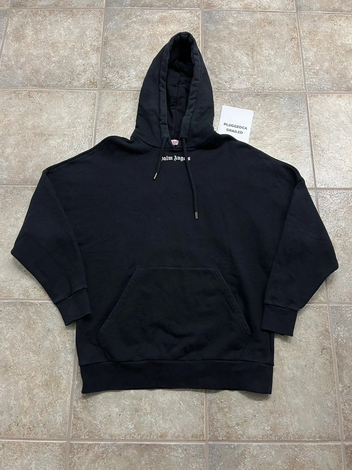 Low MOQ Oversized Palm Angle Hoodie Heavyweight Fuzzy Yellow Full Pullover Cool Palm Angles Hoodie For Men 2023