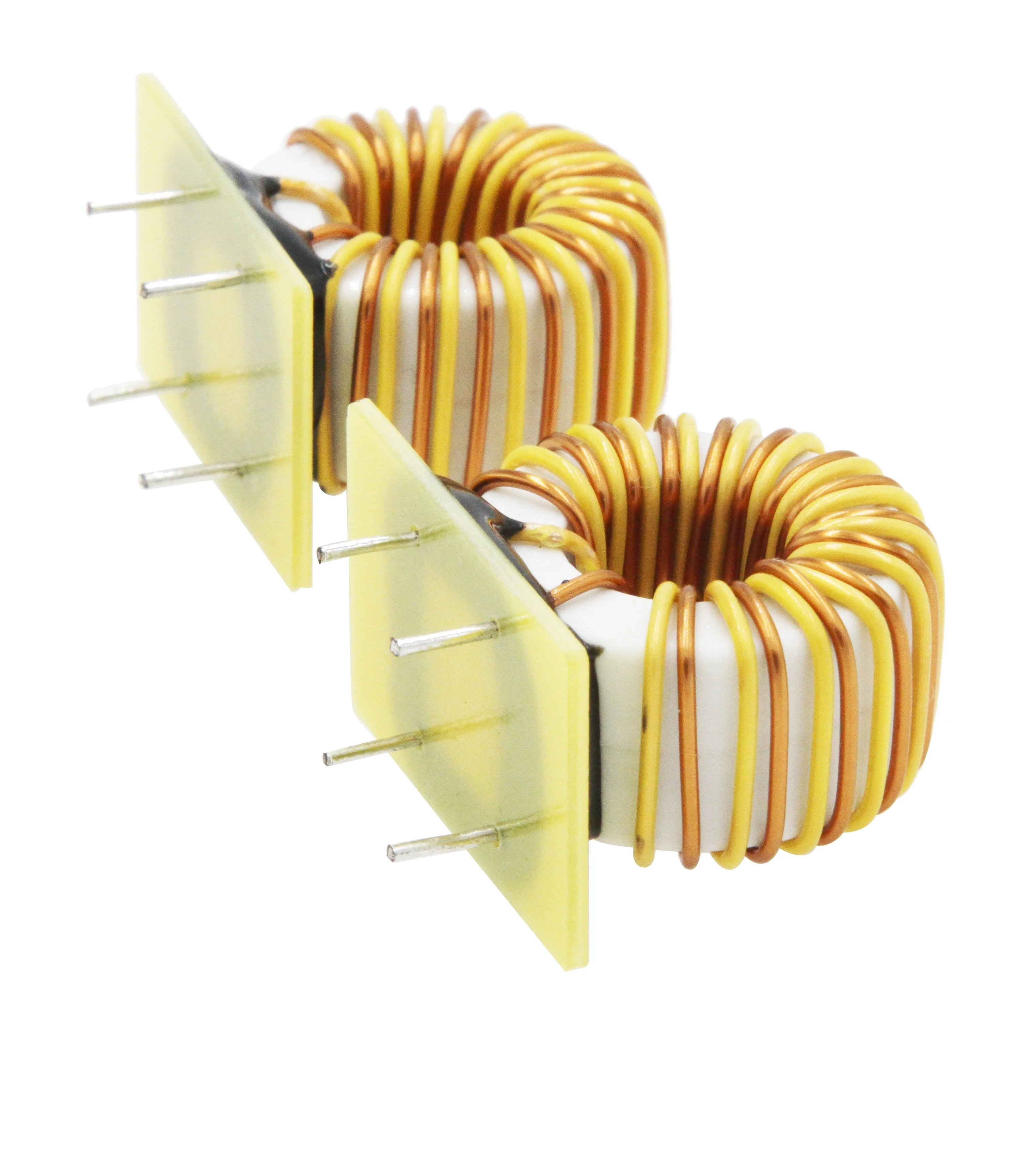 Ferrite core toroidal choke coil fixed inductor with base