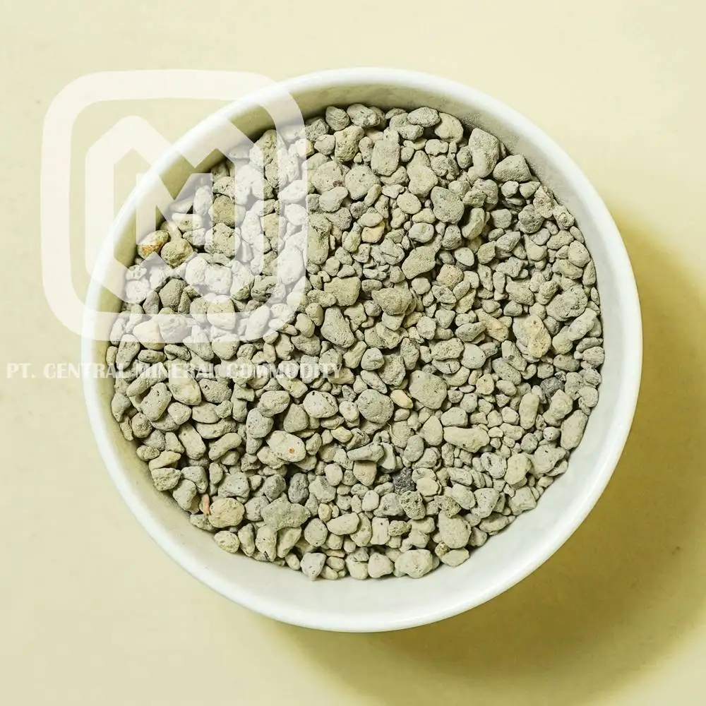 NATURAL PUMICE STONE FOR PLANT GROWING MEDIA Size 1-3 mm INDONESIAN POROUS LIGHT BROWN VOLCANIC MINERAL ROCK