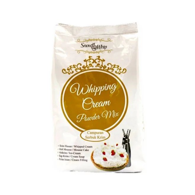 Good Pricing Top Quality Toping Milk Snow Whip Whipping Cream Powder 100g Per Box (Vanilla Flavor)