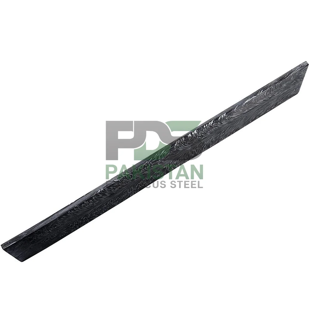 100% Top High Quality Wholesale Prices Damascus steel Billet / Custom Hand Made Damascus steel Billet Making Good Quality Knifes