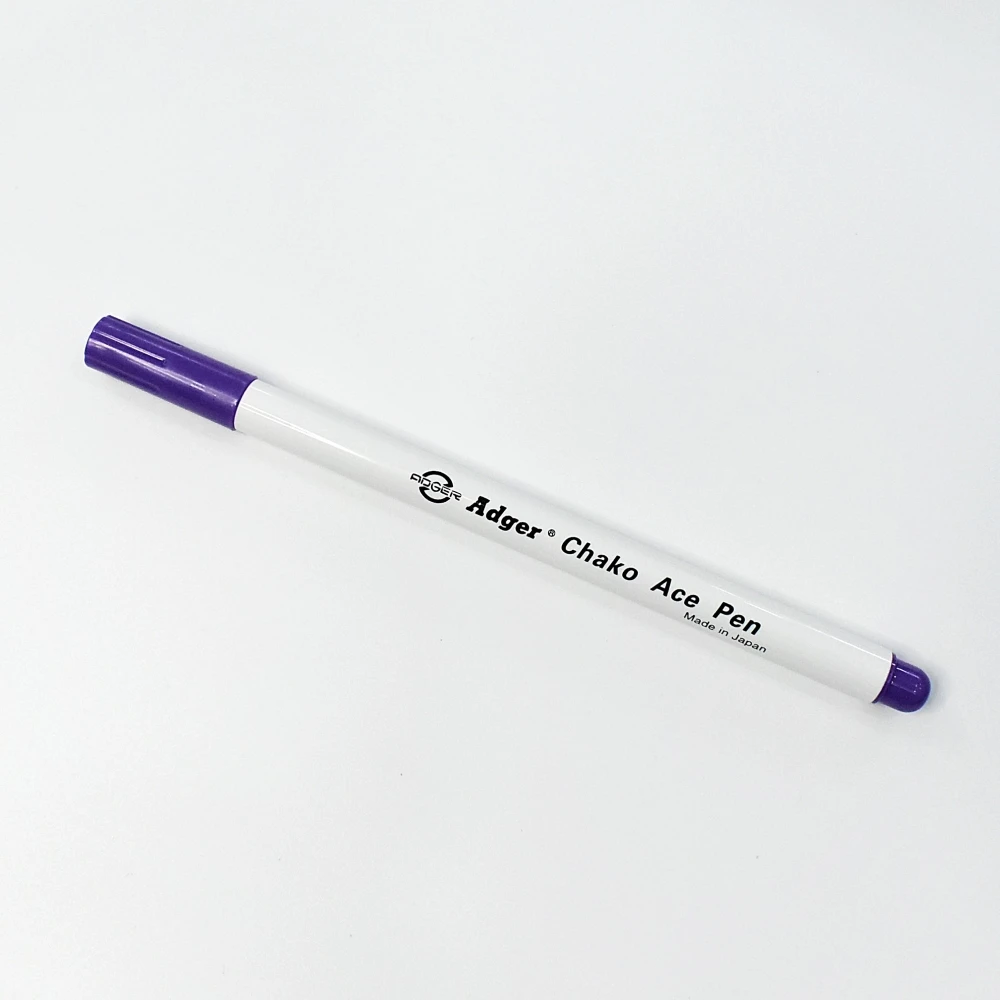 Premium Markings pen for Farbric marking made in Japan with removable Purple Ink by water erasable pen