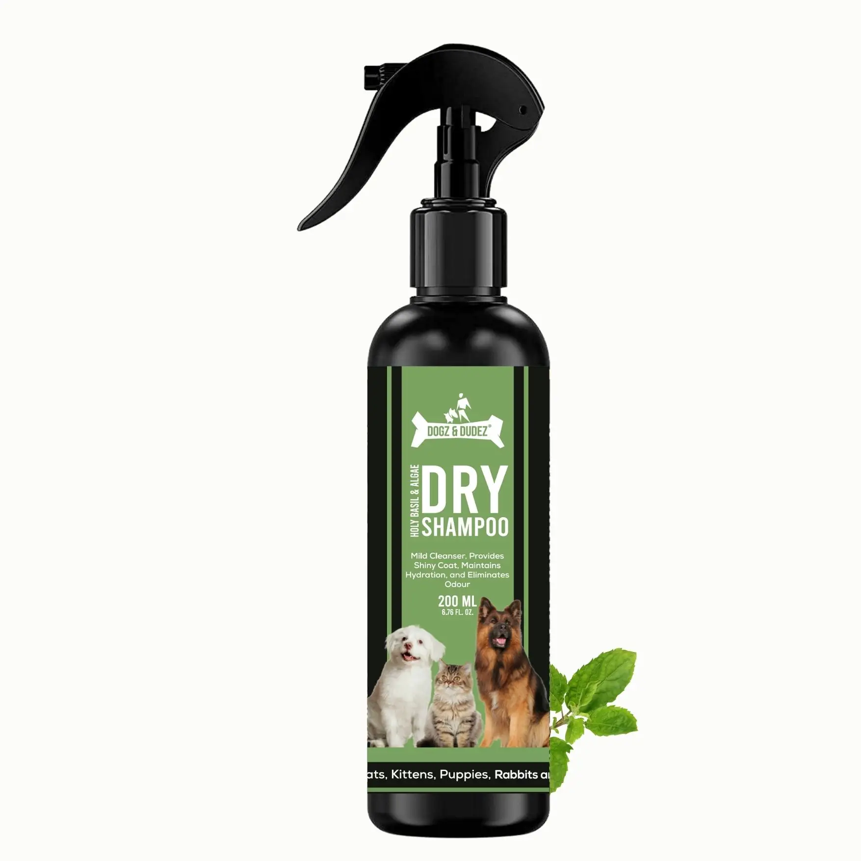 Ready To Ship Premium Quality 2 in 1 Algae Infused Dry Shampoo and Conditioner for Dogs Deep Cleansing at Best Prices