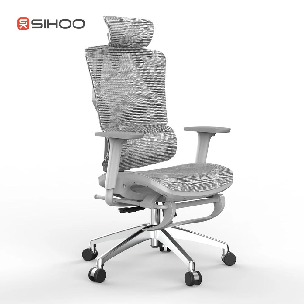 Офисная мебель SIHOO M90B Сетчатое эргономичное кресло 3D PU подлокотник M90C колеса стул для офиса