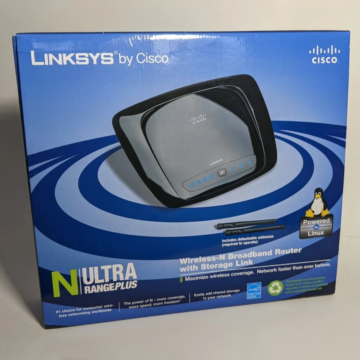 WRT160NL-ME Wireless-N Broadband Router with Storage Link
