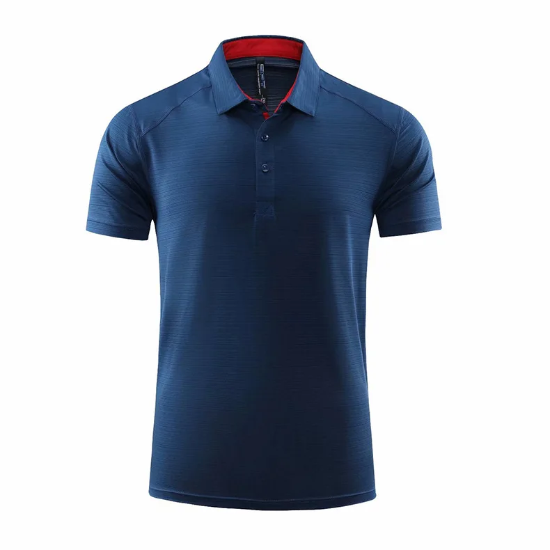 High elasticity quick dry men plain shirt supplier golf shirts for men polo
