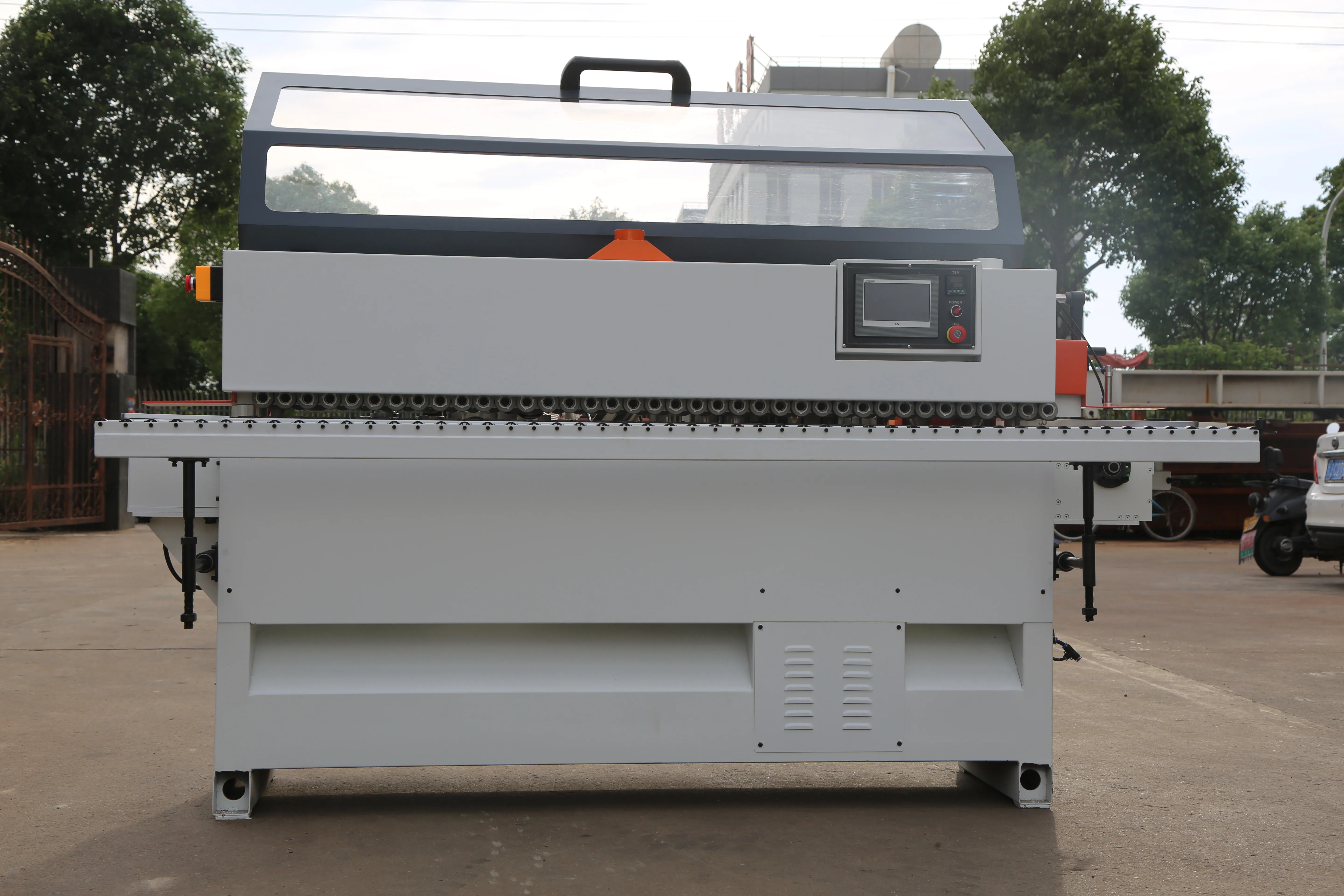 TT-306 DSP wood edge bander board edge banding machine with pre milling function