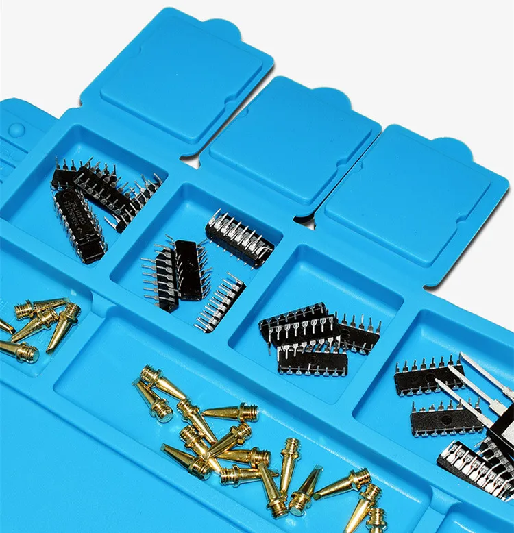 Теплоизоляционная подушка для рабочего места высокотемпературный коврик стола силиконовый инструментов