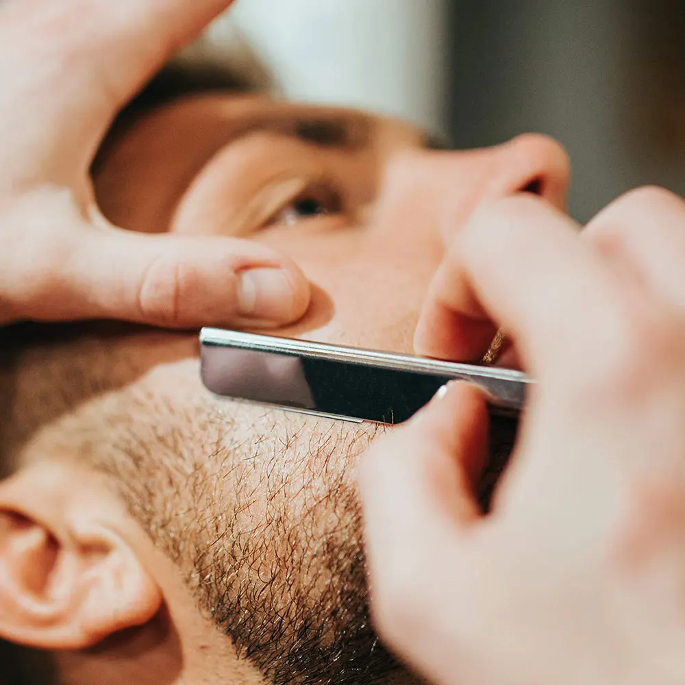 Professional Straight Shaving Razor Stainless Steel Old Fashion Cut Throat Barber Razor