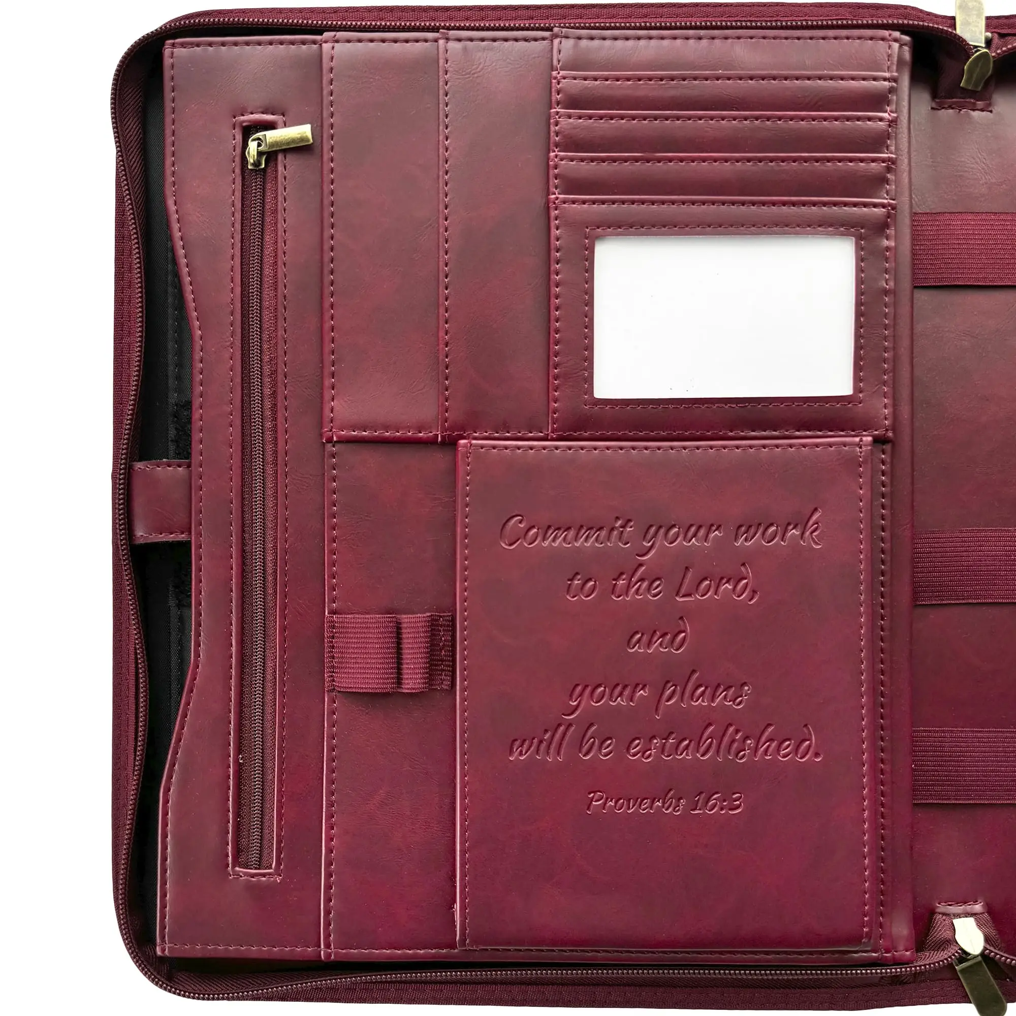 Top quality podfolios expanding file folders leather documents conference folder for women