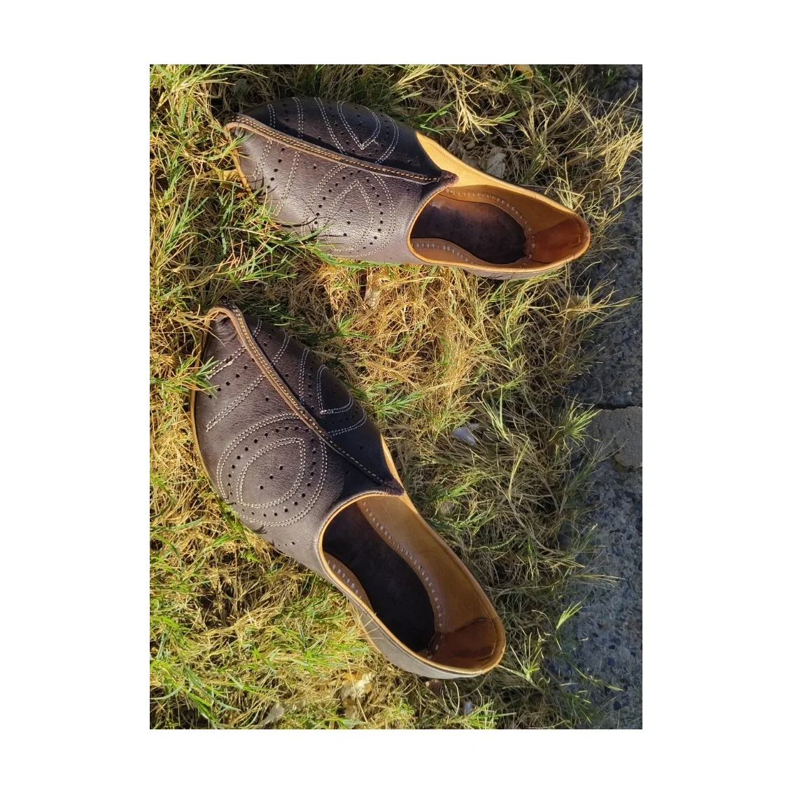 Hot Selling Men Khussa Shoes Anti-Slippery Comfortable Men Shoes for Wedding Casual Man Shoes Punjabi Jutti