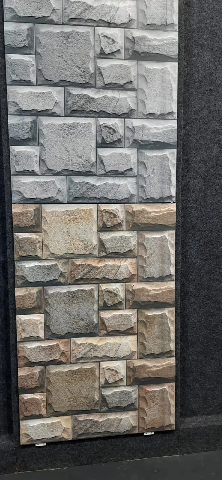 ELEVATION DIGITAL CERAMIC WALL TILES 300X600mm WITH STONE AND BRICK TEXTURED TO GIVE LOOK OF WALL LIKE NATURAL