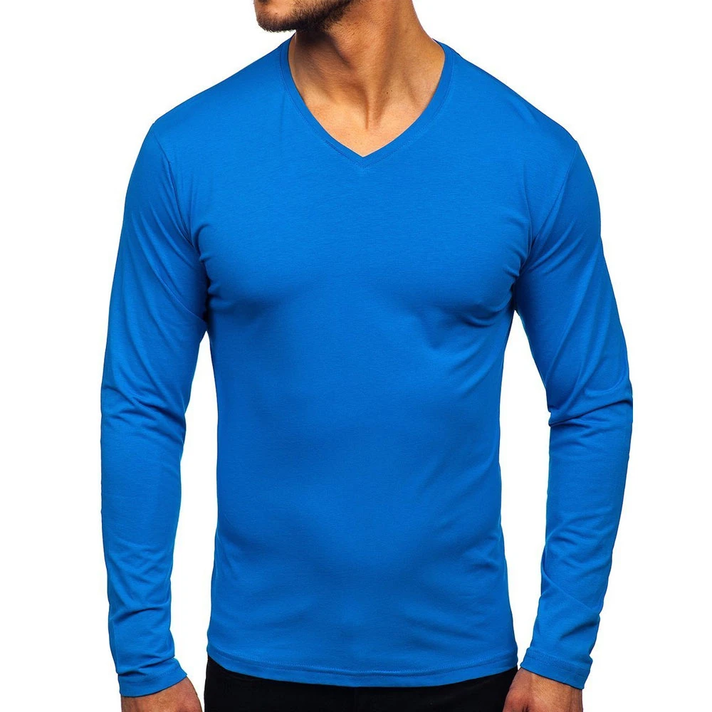Hot Selling Long Sleeves T-Shirt For Men Breathable And Comfortable Streetwear Long Sleeves T-Shirts For Men OEM ODM Design