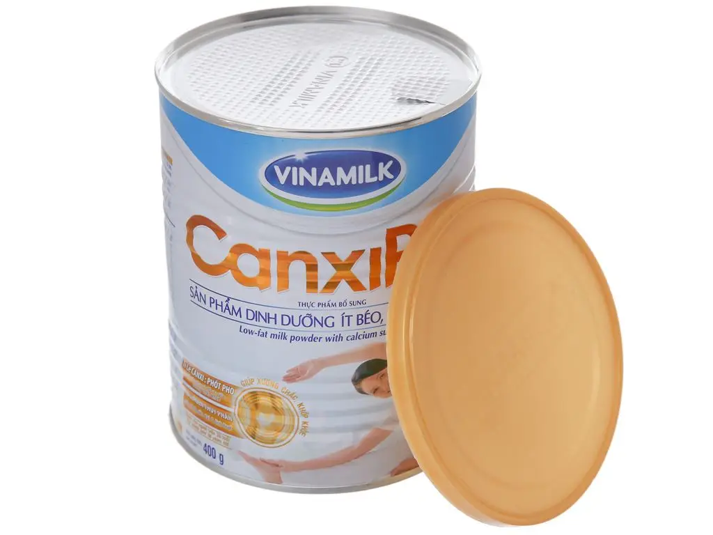 Vinamilk Canxi Pro - Hi Calcium milk - High Quality - Wholesale price - 900g x 24 tins per carton HALAL ISO GMP BRC FSSC HACCP