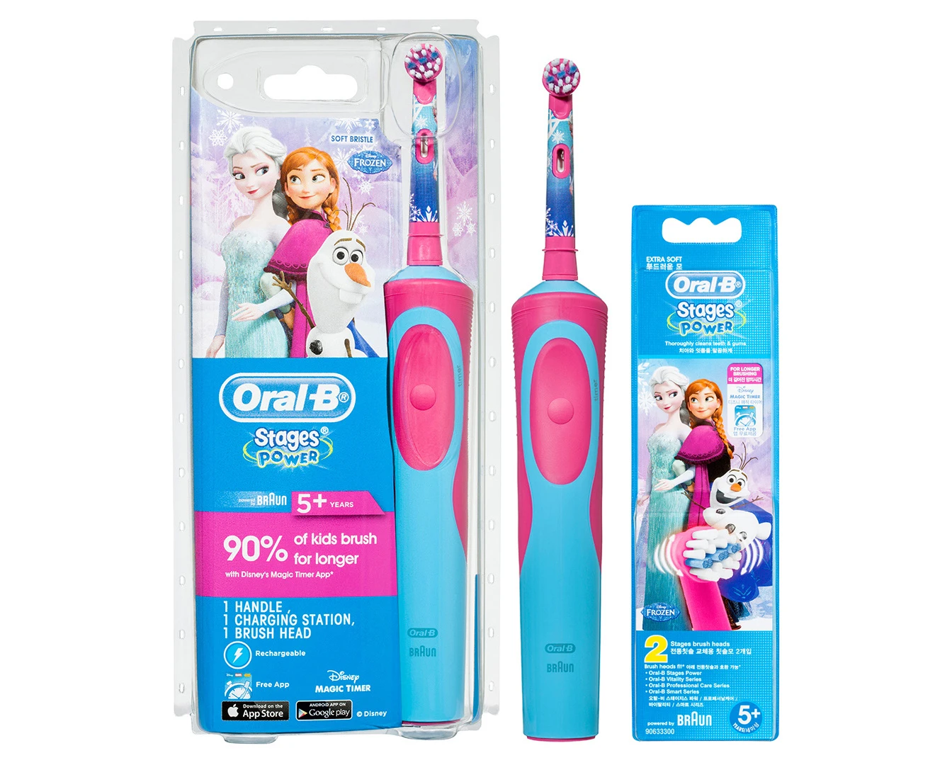 Oral-B Stages Vitality 100 STAR WARS Electric Rechargeable Toothbrush Kids