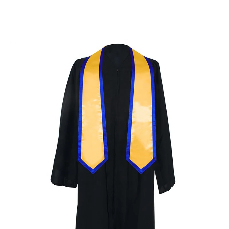 Graduation Stole Made in Cotton With Custom Print Embroidery OEM Service Wholesale University Stole