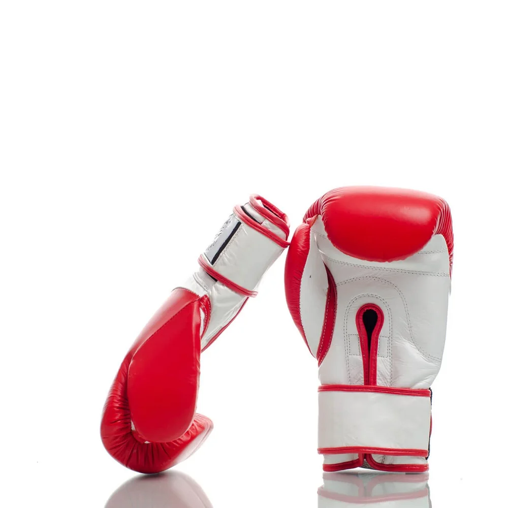 White Purple Womens Boxing Gloves, Hot Sale Leather Kickboxing Gloves & Training Gloves For Beginners